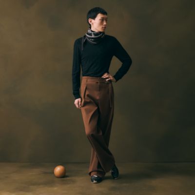 ロザンジュ - メンズ シルクマフラー＆カシミヤストール | Hermès